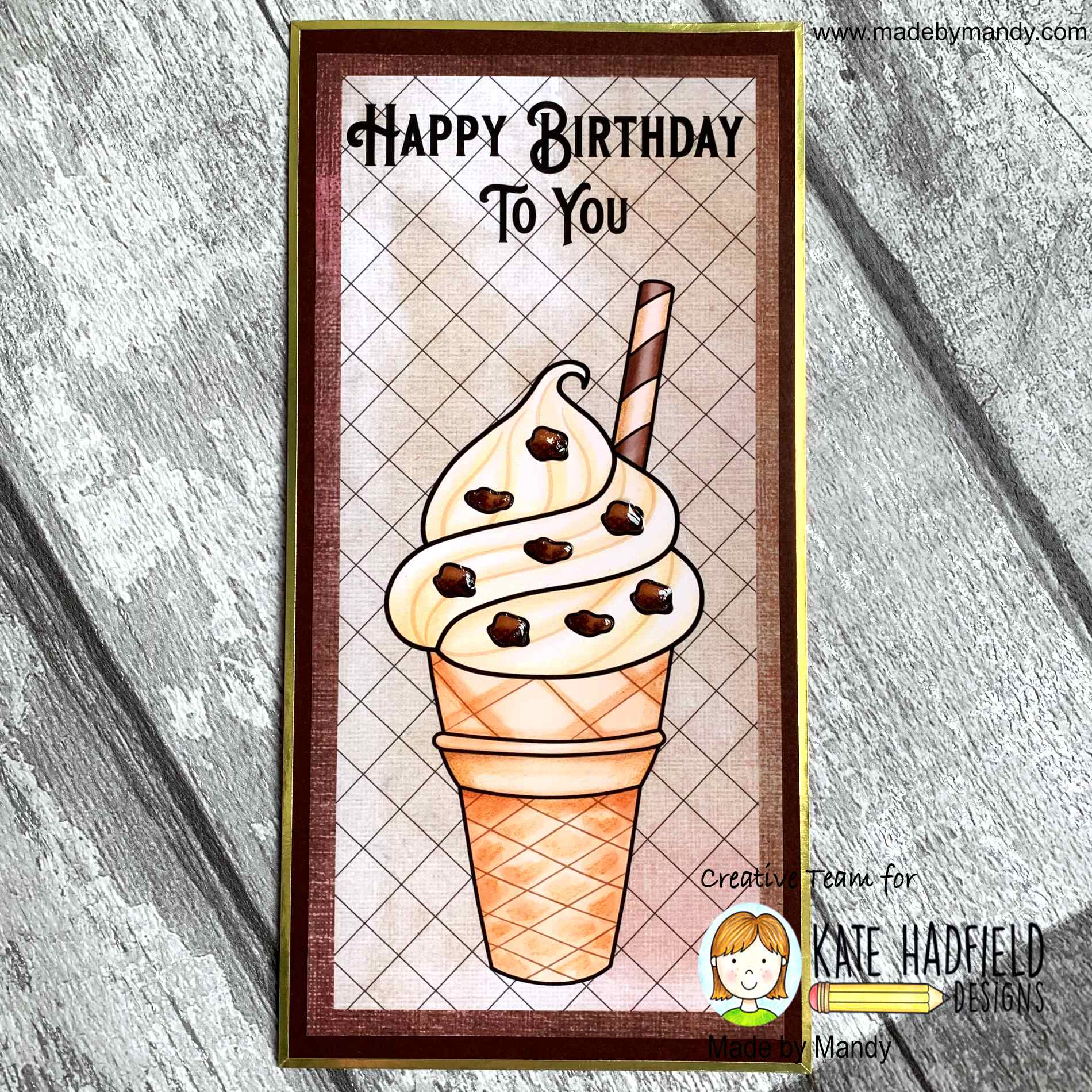 We All Scream For Ice Cream Colour by Made By Mandy We All Scream For Ice Cream Colour
